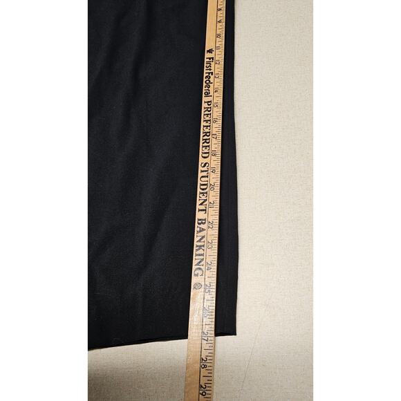 Susan Graver Trouser Pants Womens Plus 20W Black High Waisted Cropped Stretch - Picture 9 of 9